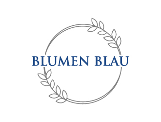 Blumen Blau logo design by onep