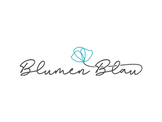 Blumen Blau logo design by Rizqy
