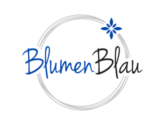 Blumen Blau logo design by lexipej
