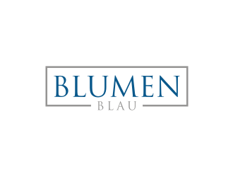 Blumen Blau logo design by ora_creative