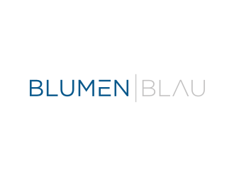 Blumen Blau logo design by ora_creative