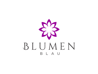 Blumen Blau logo design by MagnetDesign