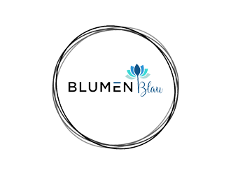 Blumen Blau logo design by jancok