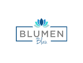 Blumen Blau logo design by jancok