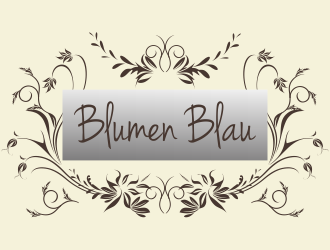 Blumen Blau logo design by santrie