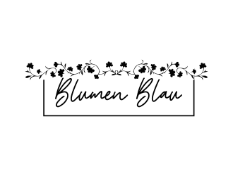 Blumen Blau logo design by HENDY