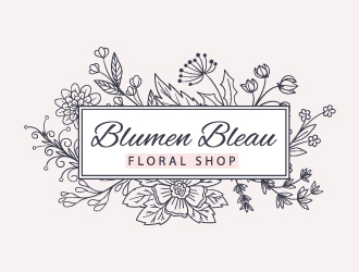 Blumen Blau logo design by Putraja