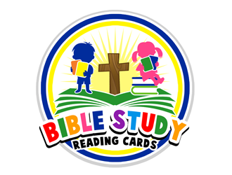 Bible Study Reading Cards logo design by ingepro