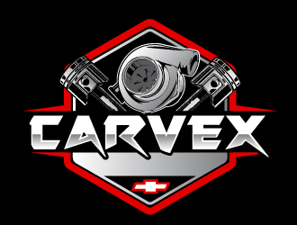 CARVEX logo design by ElonStark