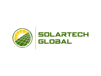 SolarTech Global logo design by GassPoll