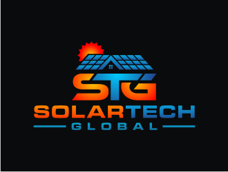 SolarTech Global logo design by Artomoro