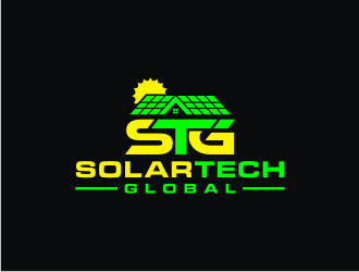 SolarTech Global logo design by Artomoro