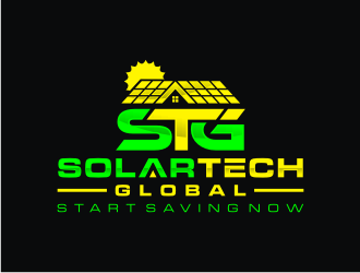 SolarTech Global logo design by Artomoro