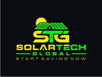 SolarTech Global logo design by Artomoro