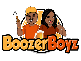 Boozer Boyz logo design by ElonStark