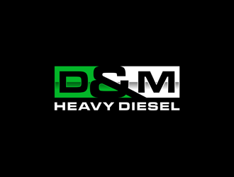 D&M Heavy Diesel logo design by alby