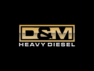 D&M Heavy Diesel logo design by oke2angconcept