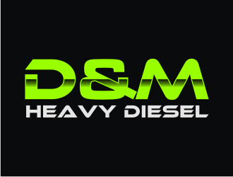 D&M Heavy Diesel logo design by KQ5