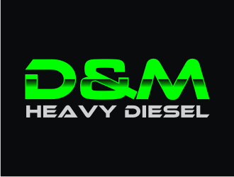 D&M Heavy Diesel logo design by KQ5