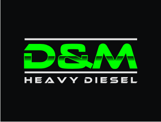 D&M Heavy Diesel logo design by KQ5
