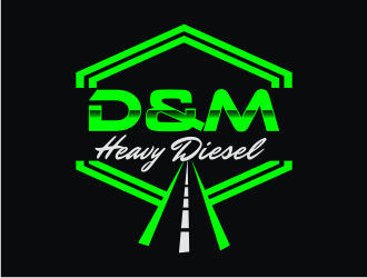 D&M Heavy Diesel logo design by KQ5