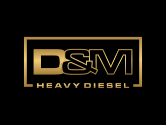 D&M Heavy Diesel logo design by christabel