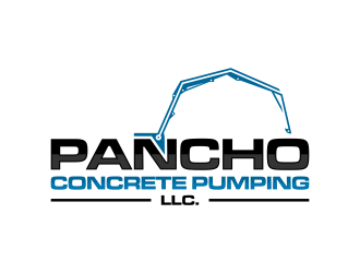 Pancho Concrete Pumping LLC. logo design - 48hourslogo.com
