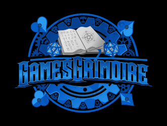 Games Grimoire logo design by Republik