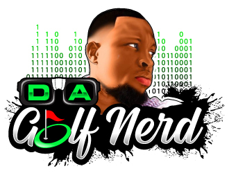 da golf nerd logo design by Suvendu
