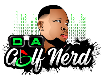da golf nerd logo design by Suvendu