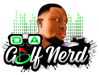 da golf nerd logo design by Suvendu