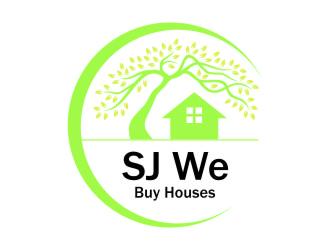 SJ We Buy Houses logo design by jetzu