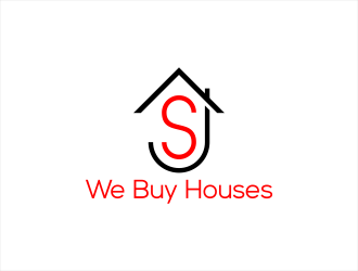 SJ We Buy Houses logo design by Shabbir