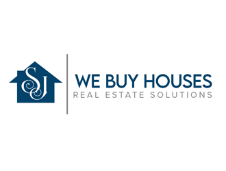 SJ We Buy Houses logo design by kunejo