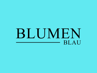Blumen Blau logo design by aflah