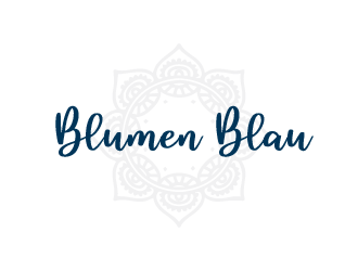 Blumen Blau logo design by PRN123