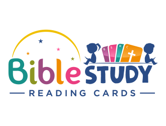 Bible Study Reading Cards logo design by Gopil