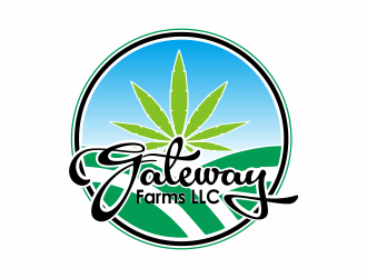 Gateway Farms LLC logo design by giphone