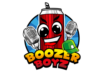 Boozer Boyz logo design by DreamLogoDesign