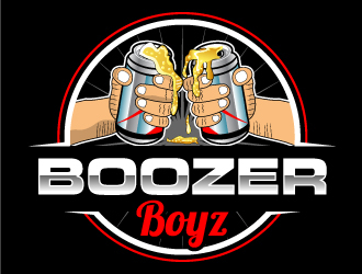 Boozer Boyz logo design by Suvendu