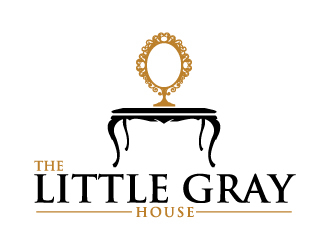 The Little Gray House logo design by ElonStark