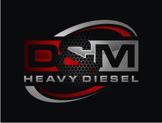 D&M Heavy Diesel logo design by Artomoro