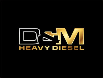 D&M Heavy Diesel logo design by agil
