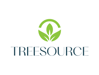 TreeSource logo design by lintinganarto