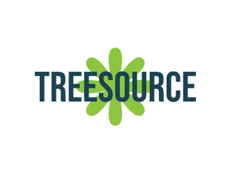 TreeSource logo design by lintinganarto