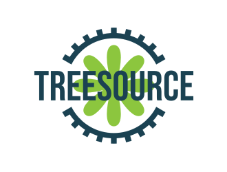TreeSource logo design by lintinganarto