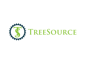 TreeSource logo design by larasati