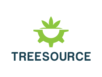 TreeSource logo design by Galfine