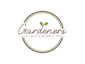 Gardeners Discount logo design by GassPoll