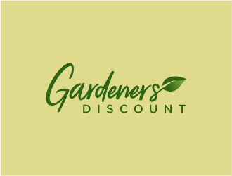 Gardeners Discount logo design by FloVal